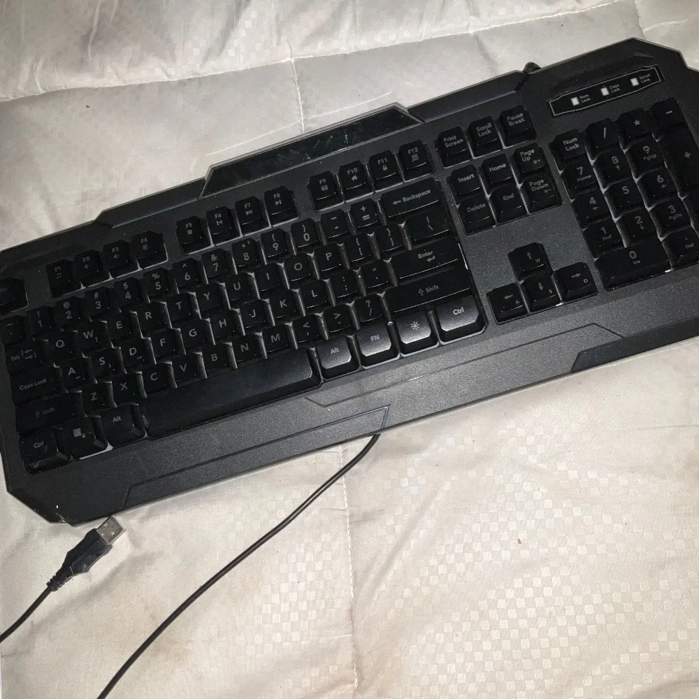 Led light limited addition key bored